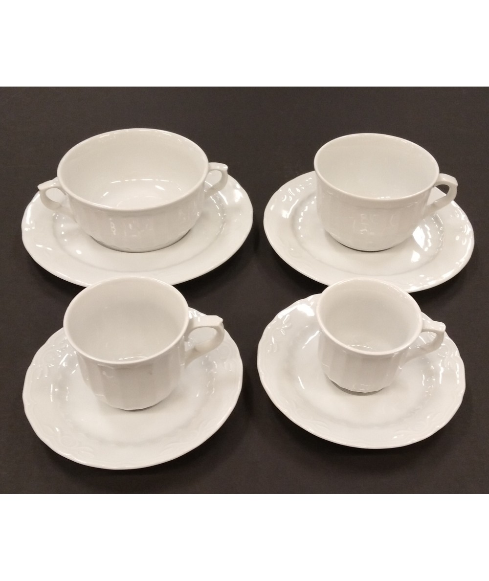 TAZA CAFÉ CON PLATO SEVILLA BLANCO SANTA CLARA 78027
