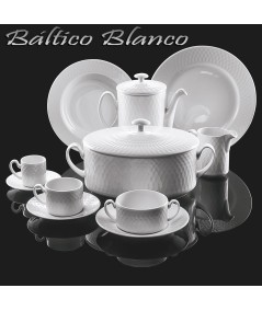 VAJILLA 20 PIEZAS BÁLTICO BLANCO PONTESA