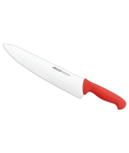 CUCHILLO COCINERO 300MM ARCOS 2900 ROJO