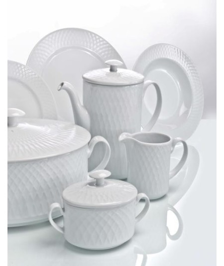 VAJILLA 57 PIEZAS BÁLTICO BLANCO PONTESA