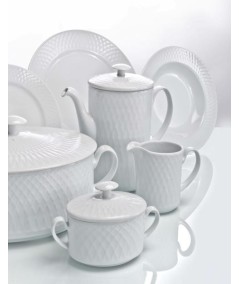 VAJILLA 57 PIEZAS BÁLTICO BLANCO PONTESA