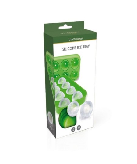 ⭐ Molde de hielo en barra cilindro para botellas y termos Color Verde