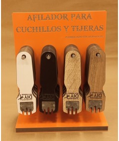 AFILADOR DIY DE CUCHILLOS Y TIJERAS COLOR BLANCO
