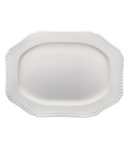 VAJILLA 56 PIEZAS VICTORIA BLANCO SAN CLAUDIO