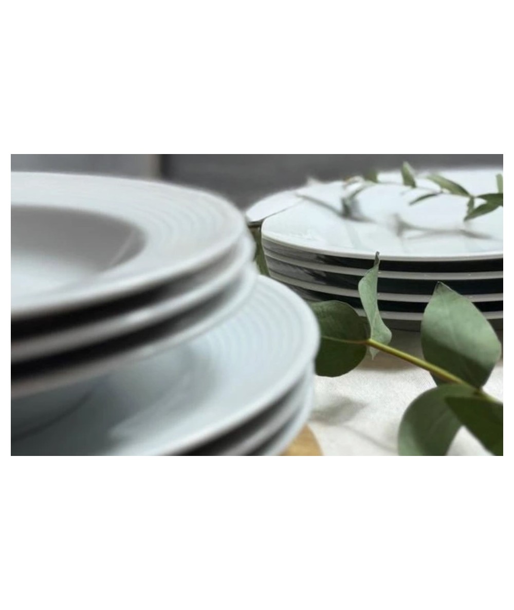 Iria Blanco Vajilla Pontesa Iria PLATO POSTRE IRIA BLANCO PONTESA