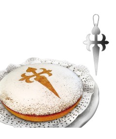SET 2 CRUCES TARTA DE SANTIAGO