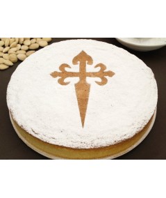 SET 2 CRUCES TARTA DE SANTIAGO